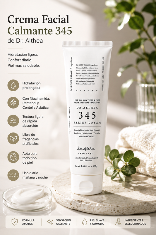 Crema Facial Calmante 345 de Dr. Althea